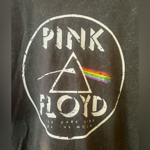 Pink Floyd Dark Side of the Moon Crop T Shirt - Picture 6 of 6